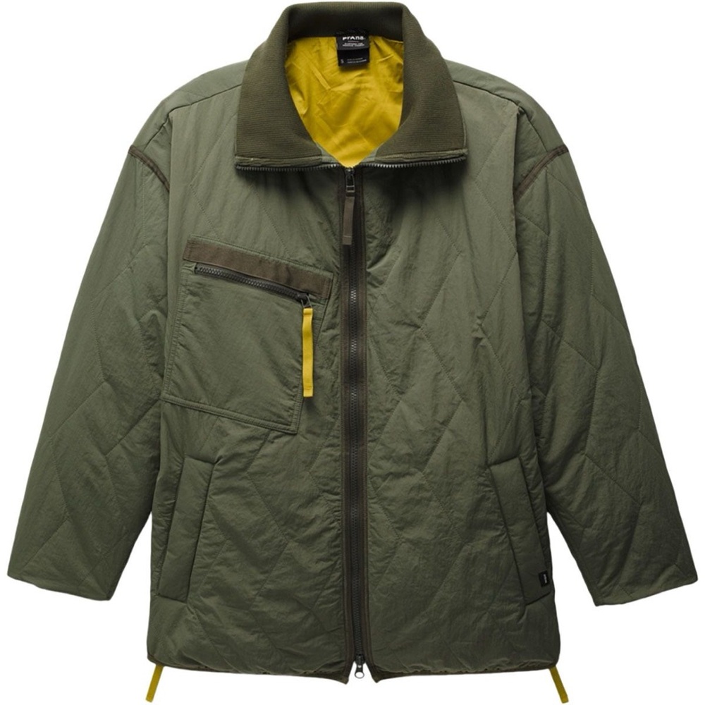 Prana Encinitas Field Coat, Rye Green
